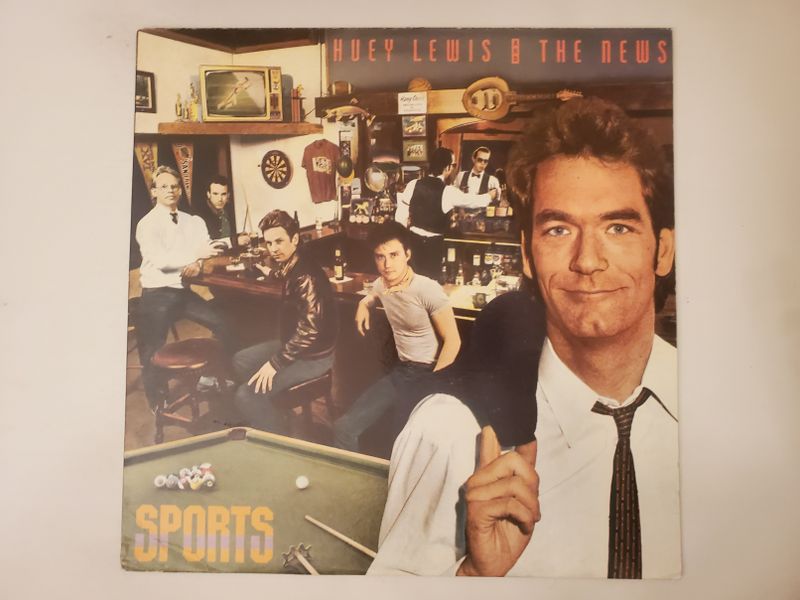 Huey Lewis & The News Sports vinyl record